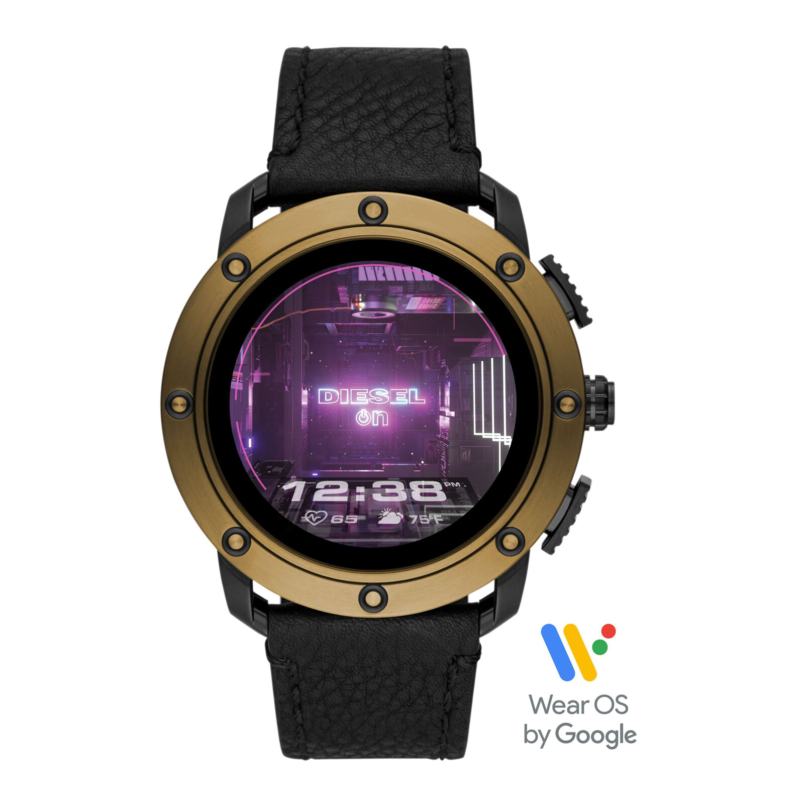 Diesel Smartwatch Axial DT2016 schwarz/gold