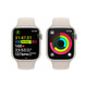 Apple Watch S9 GPS Alu 45mm Sportband M/L polarstern
