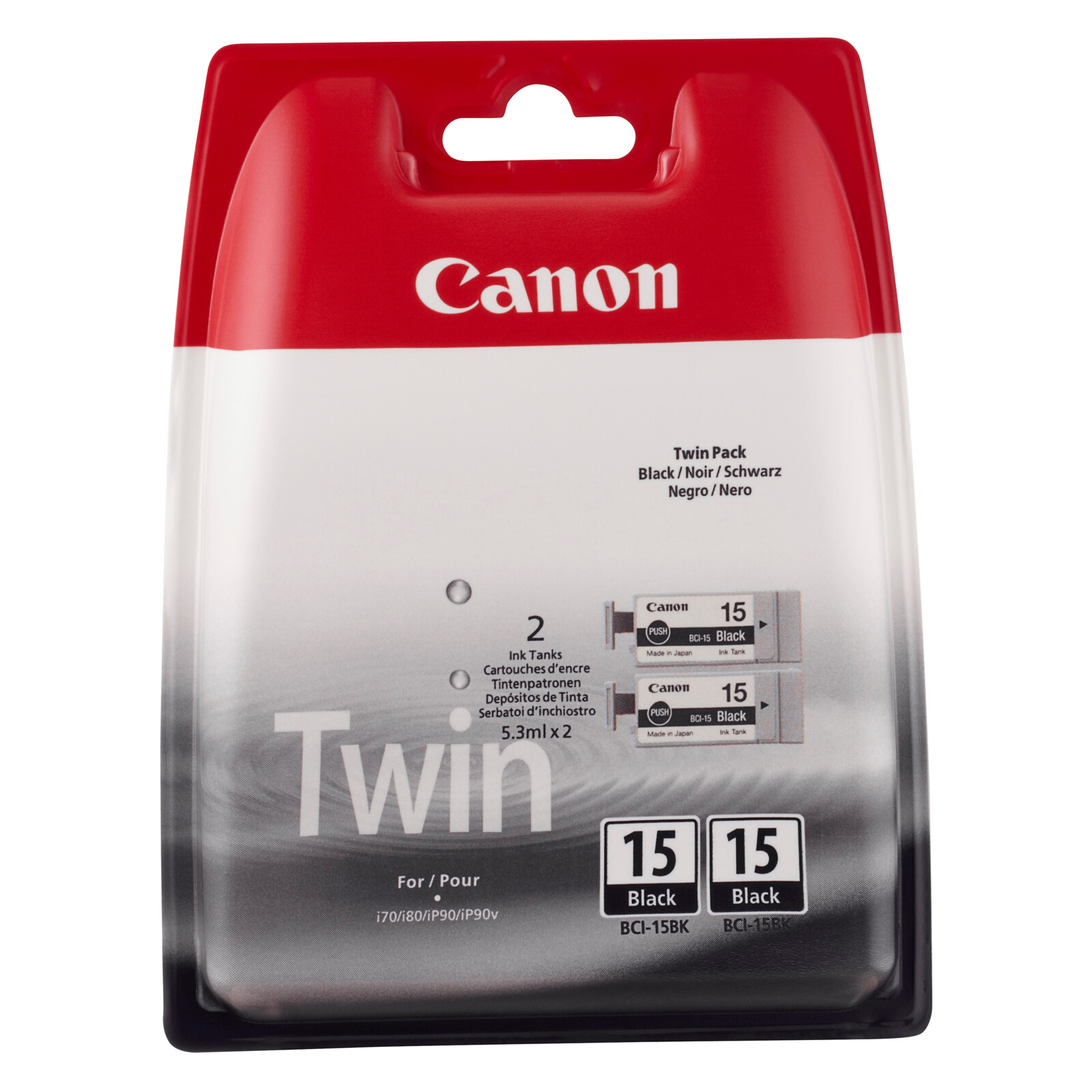 Canon BCI-15BK Tinte black