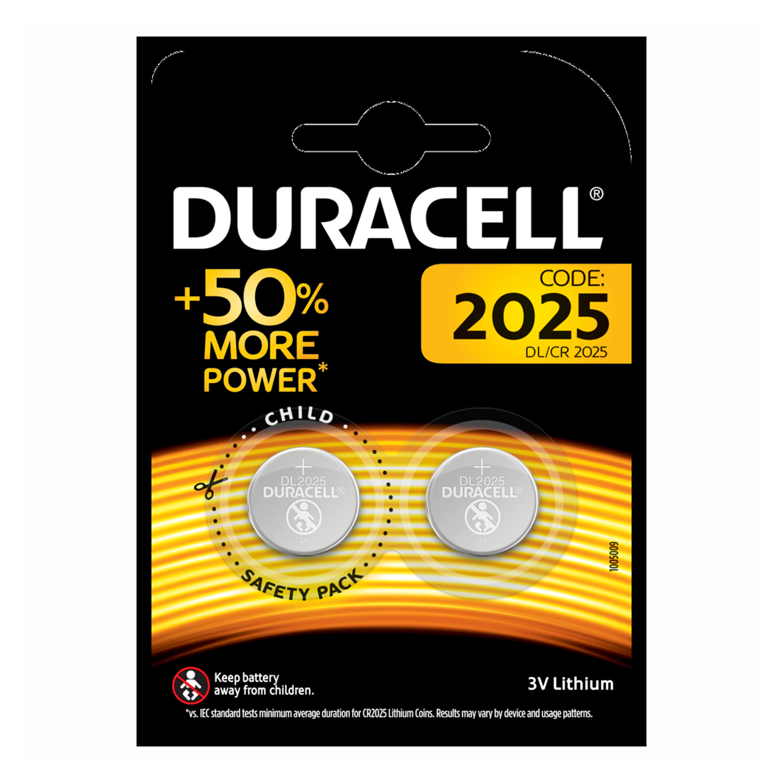 Duracell DL 2025 Lithium Coin 2er