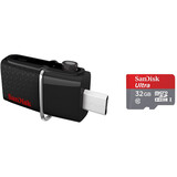 Sandisk Ultra Dual Drive USB 3.0 32GB + Ultra mSD 32GB Set Sandisk Ultra Dual Drive USB 3.0 32GB + Ultra mSD 32GB Set
