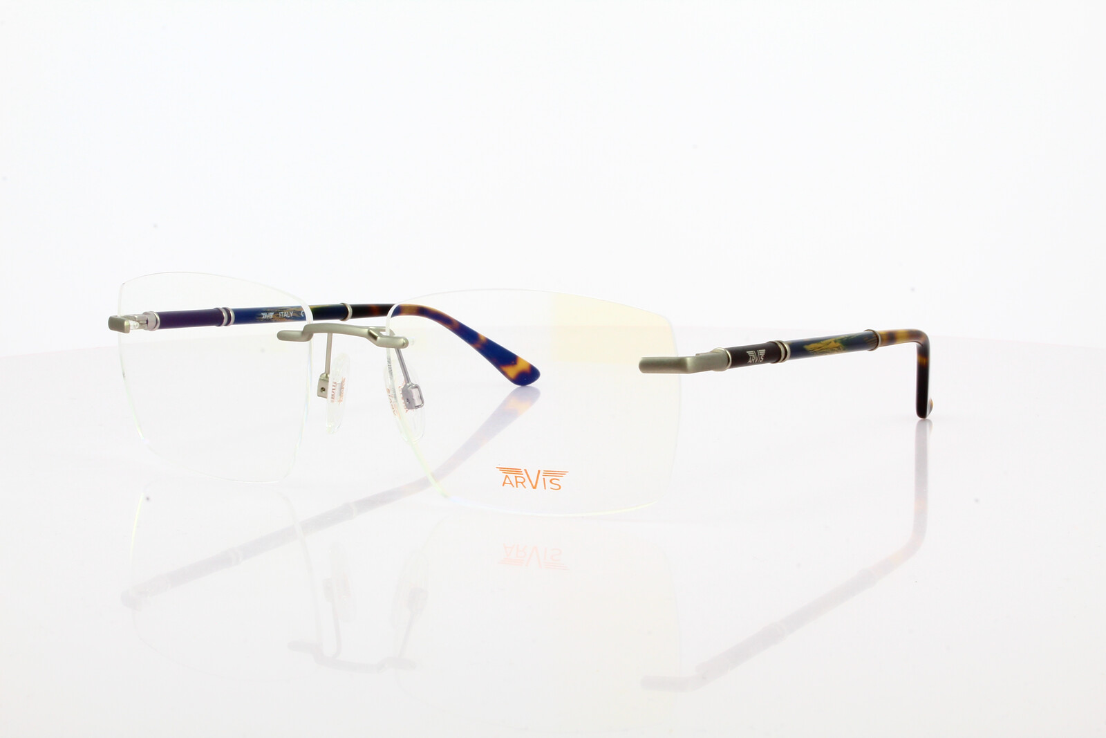 Arvis AV 098 C3 Randlosbrille Metall