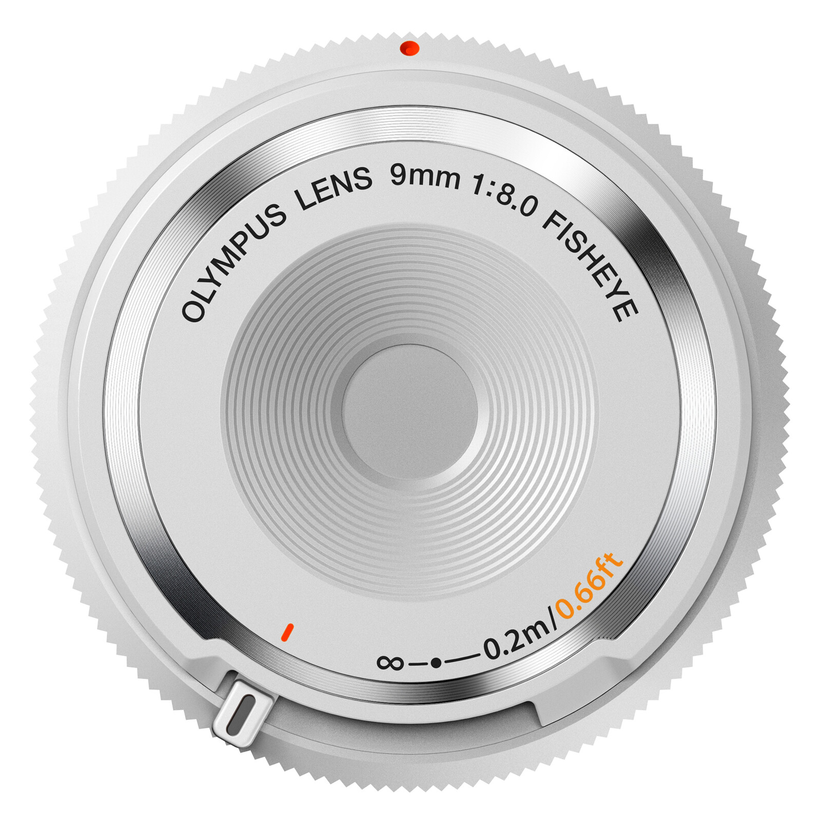 Olympus 9/8,0 Fisheye Weiß