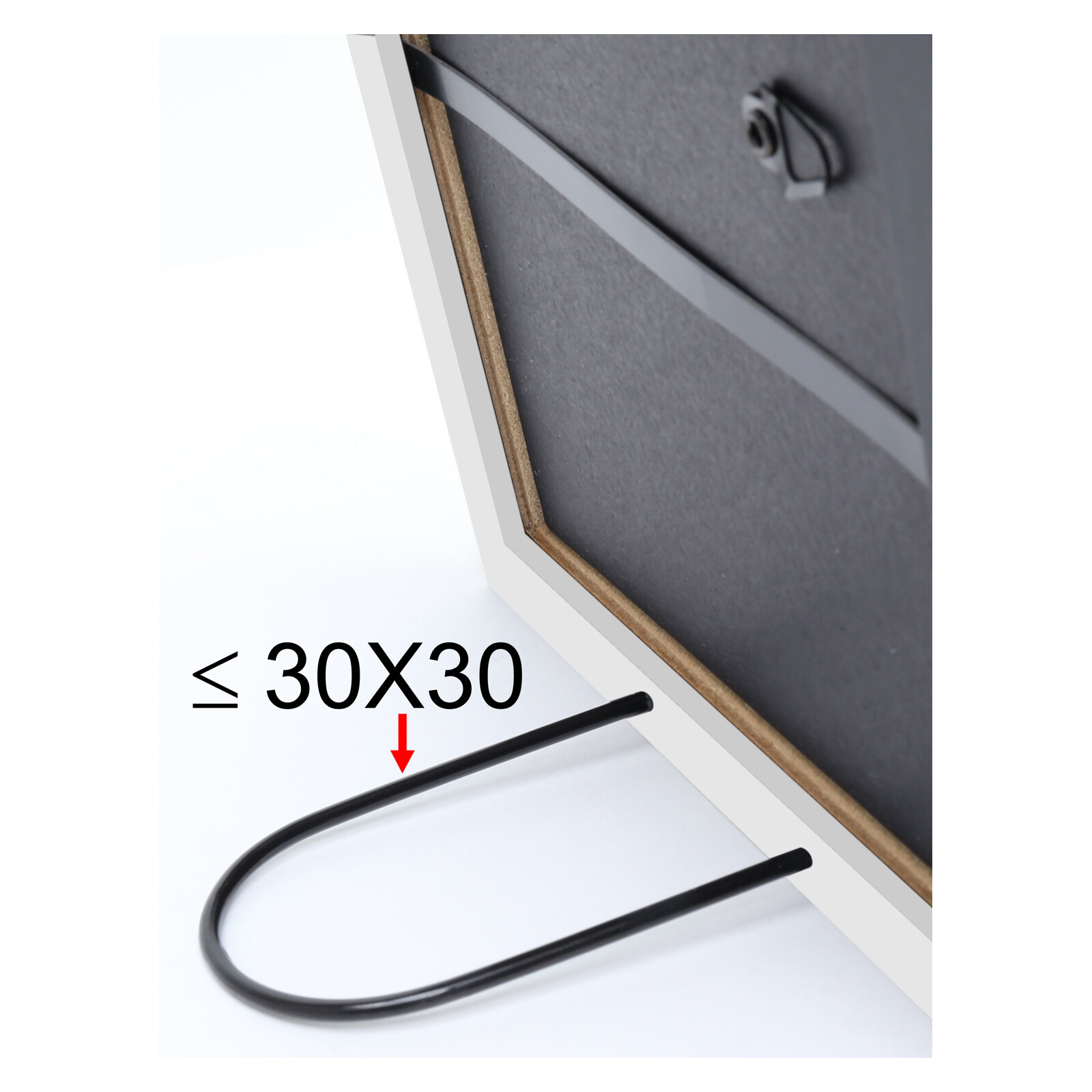 Bilderrahmen Deknudt 20x30cm Holz weiß S45SK1