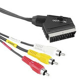 Hama 43178 Video-Kabel Scart-Stecker - 3 Cinch-Stecker (Vide Hama 43178 Video-Kabel Scart-Stecker - 3 Cinch-Stecker (Vide
