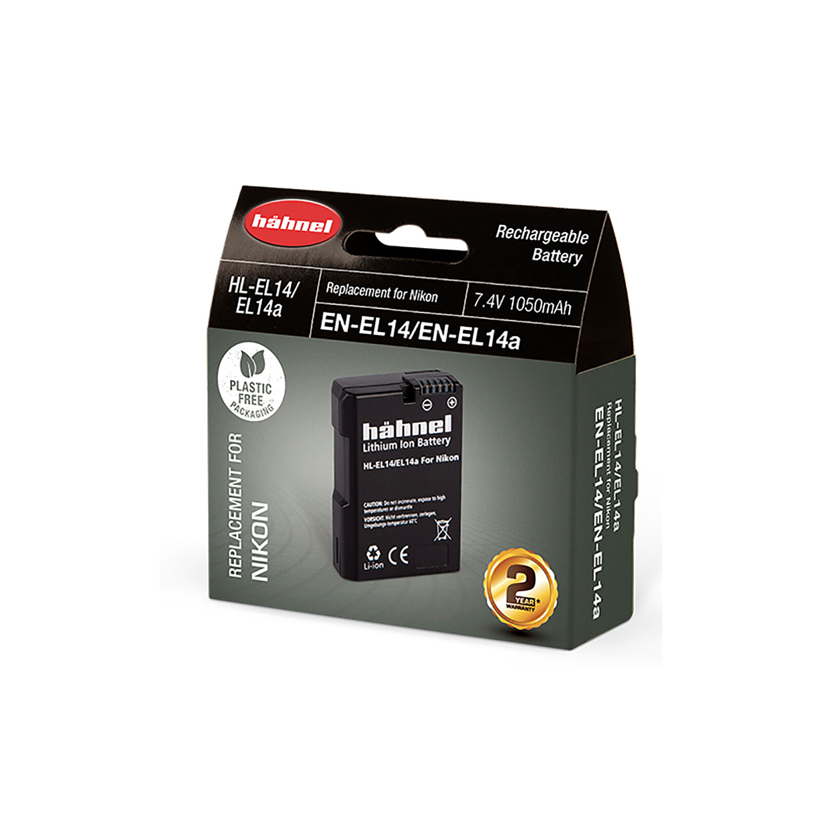 Hähnel Nikon EN-EL14 Akku
