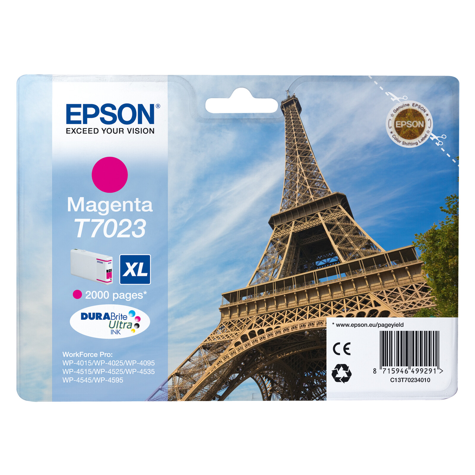 Epson T7023XL Tinte Magenta 21,3ml