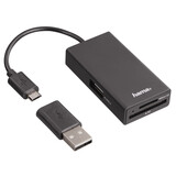 Hama 54141 USB-2.0-OTG-Hub/Kartenleser Hama 54141 USB-2.0-OTG-Hub/Kartenleser