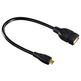 Hama USB 2.0-OTG-Adapterkabel 0,15m Hama USB 2.0-OTG-Adapterkabel 0,15m