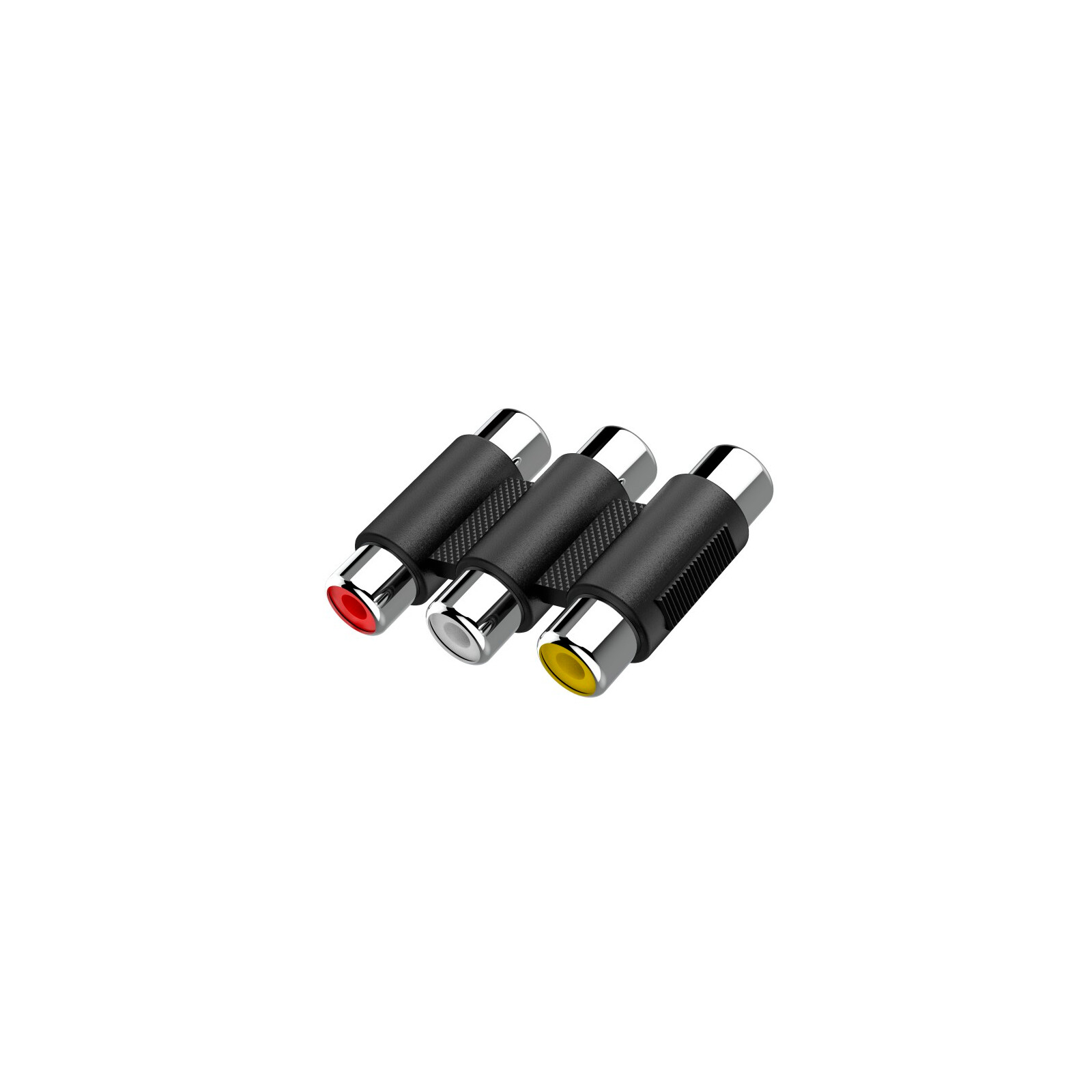 Hama 205174 Video-Adapter 3 Cinch-Kupplungen