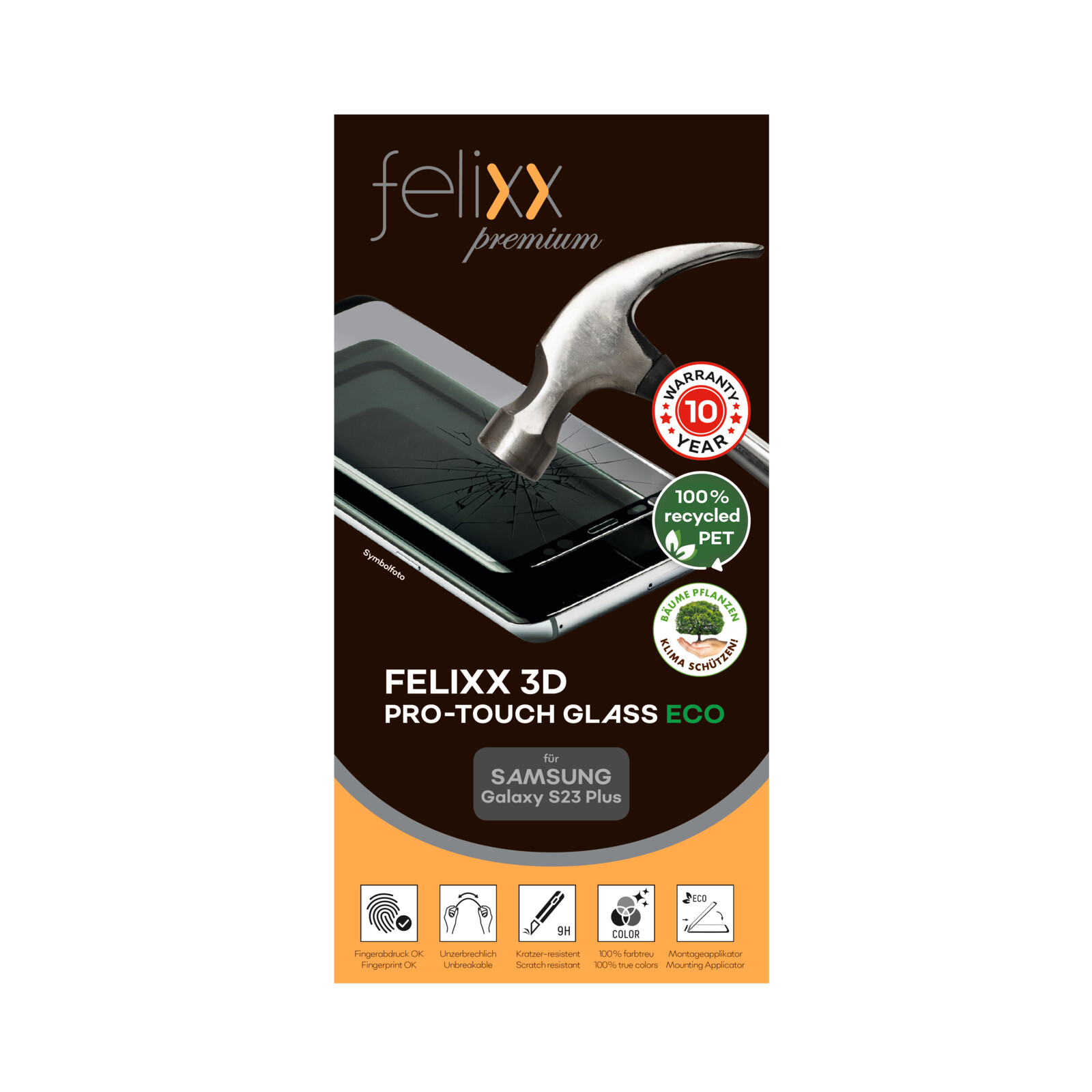 Felixx 3D Glas Full - Samsung Galaxy S23/22 Plus 