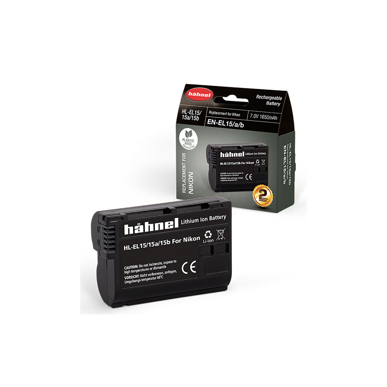 Hähnel Nikon EN-EL15 Akku