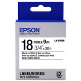 Epson S655006 Beschriftungsband 18mm Black/white Epson S655006 Beschriftungsband 18mm Black/white
