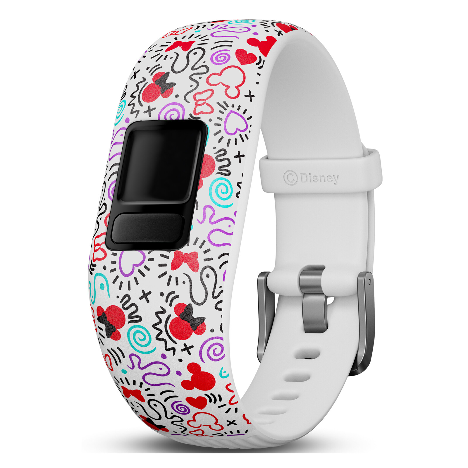 Garmin vivofit Jr.2 Silikonersatzband Minnie Mouse weiß