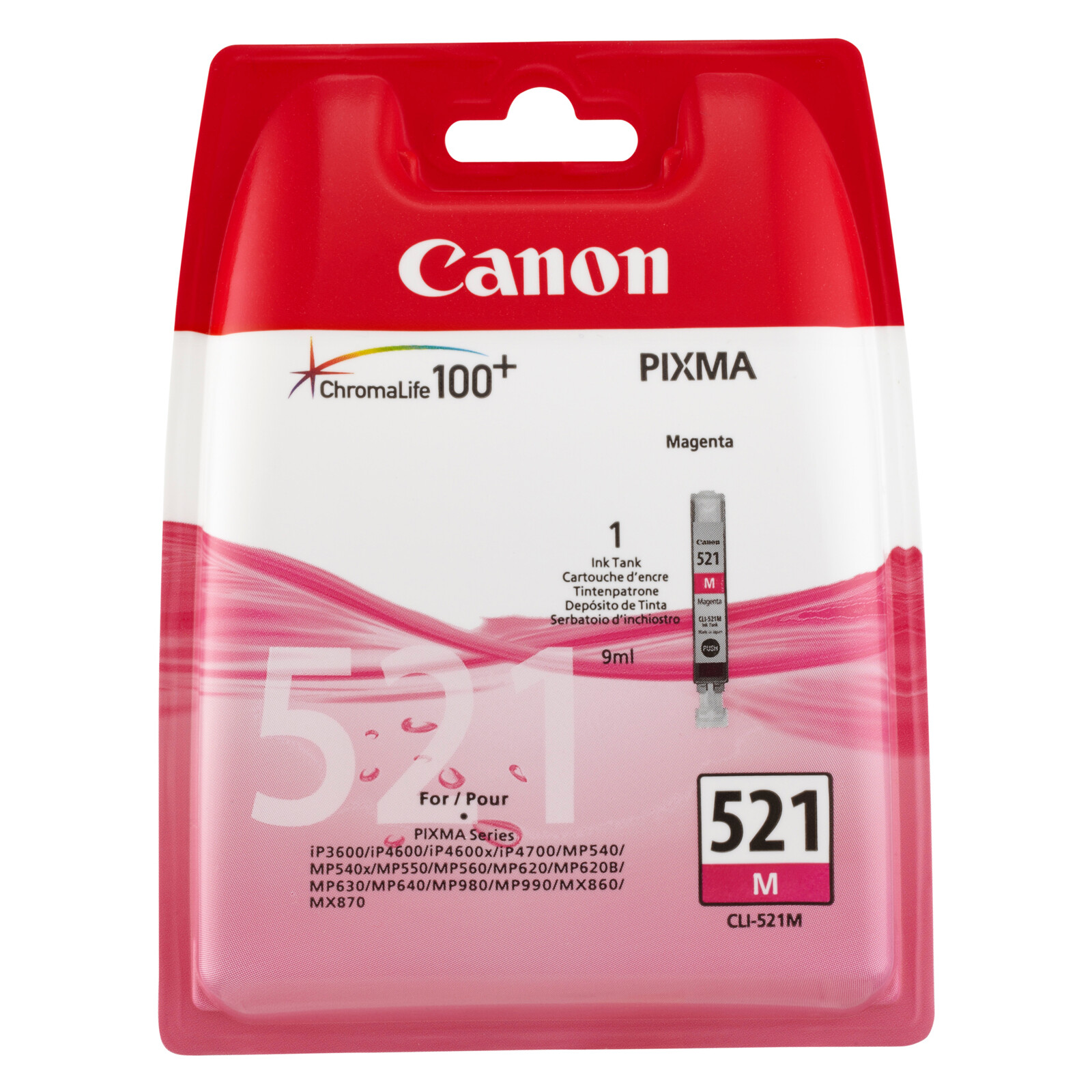 Canon CLI-521 Tinte magenta 9ml
