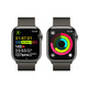 Apple Watch S9 GPS+Cellular Edelstahl 45mm Milanaise grau
