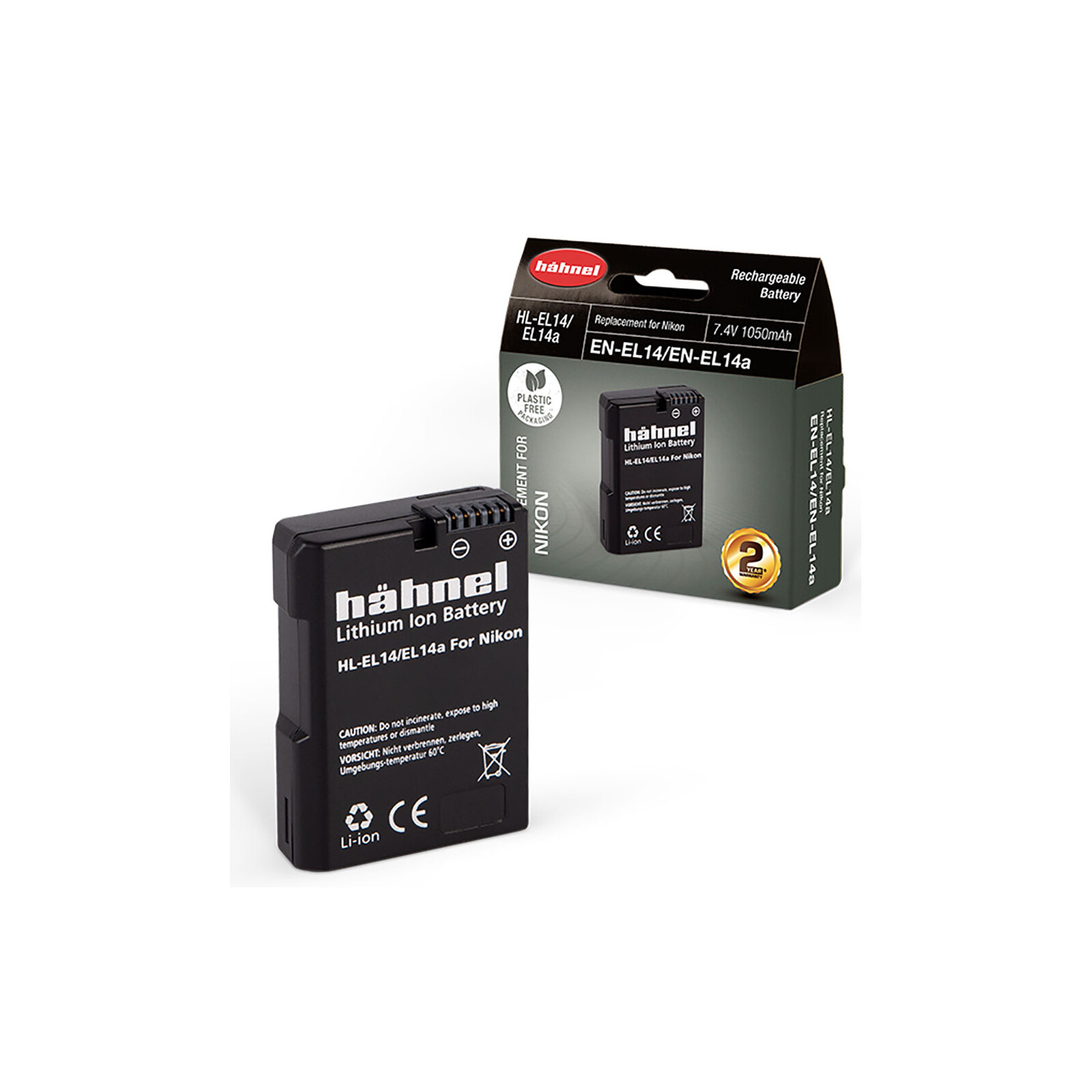 Hähnel Nikon EN-EL14 Akku