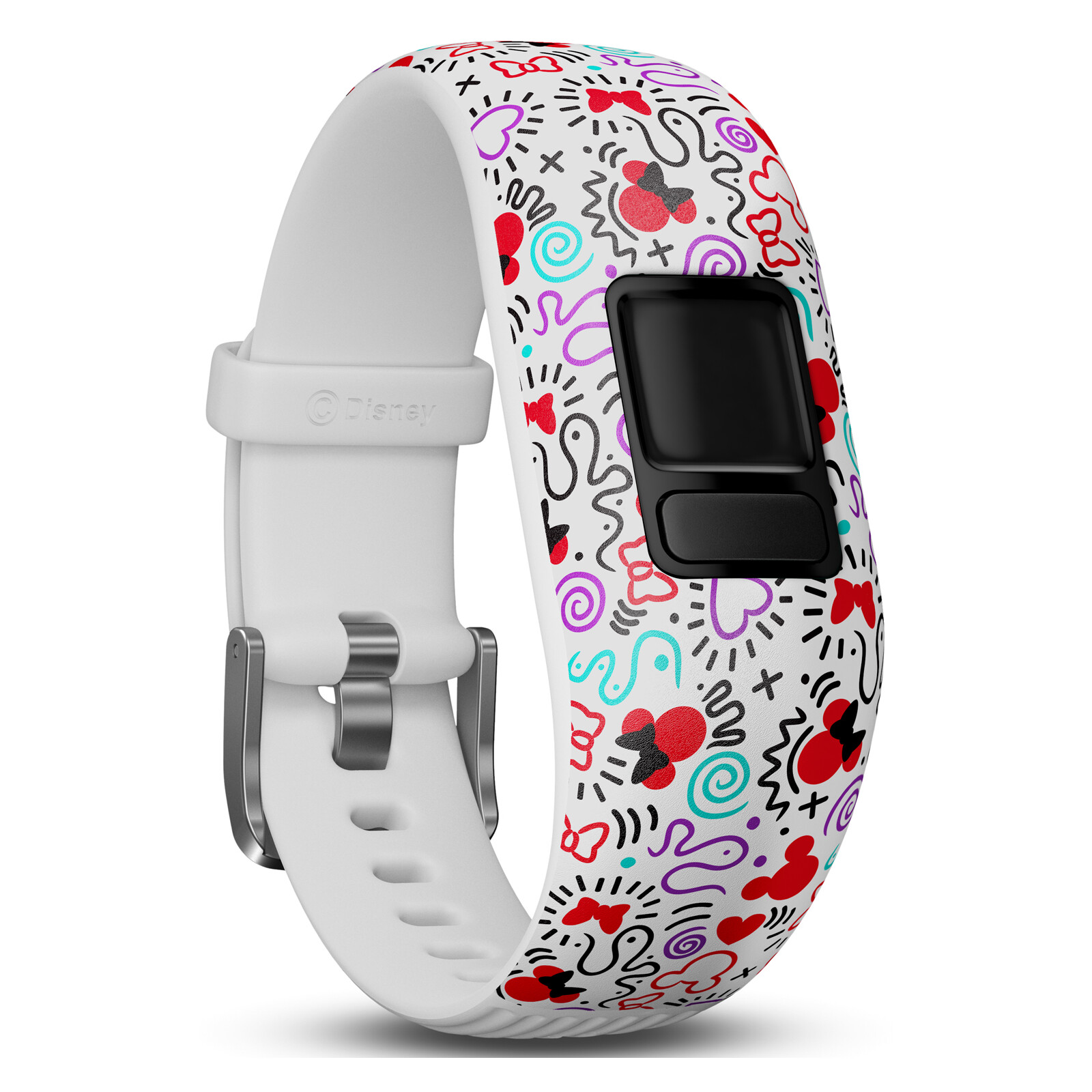 Garmin vivofit Jr.2 Silikonersatzband Minnie Mouse weiß