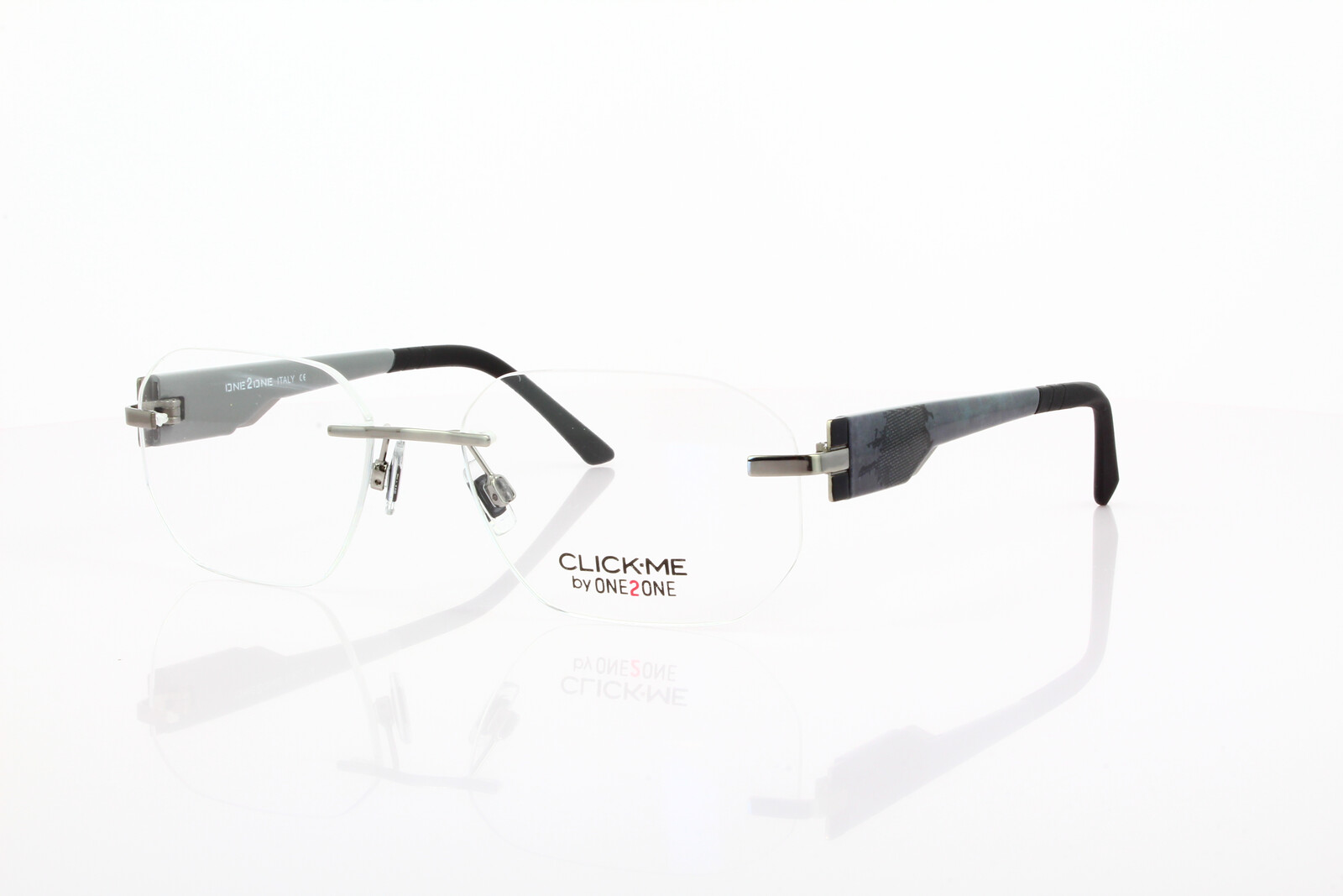 Click Me OTO 405 C2 Damenbrille Randlos Ramenlos