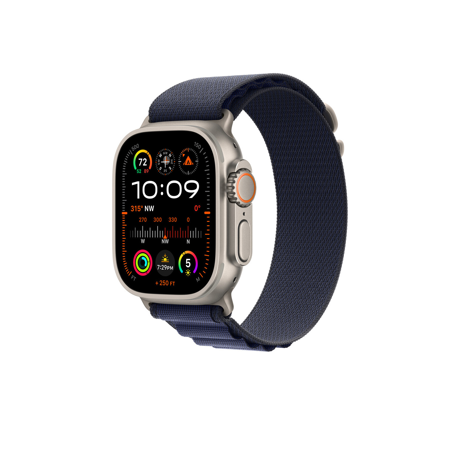 Apple Watch 49mm Alpin Loop S marine