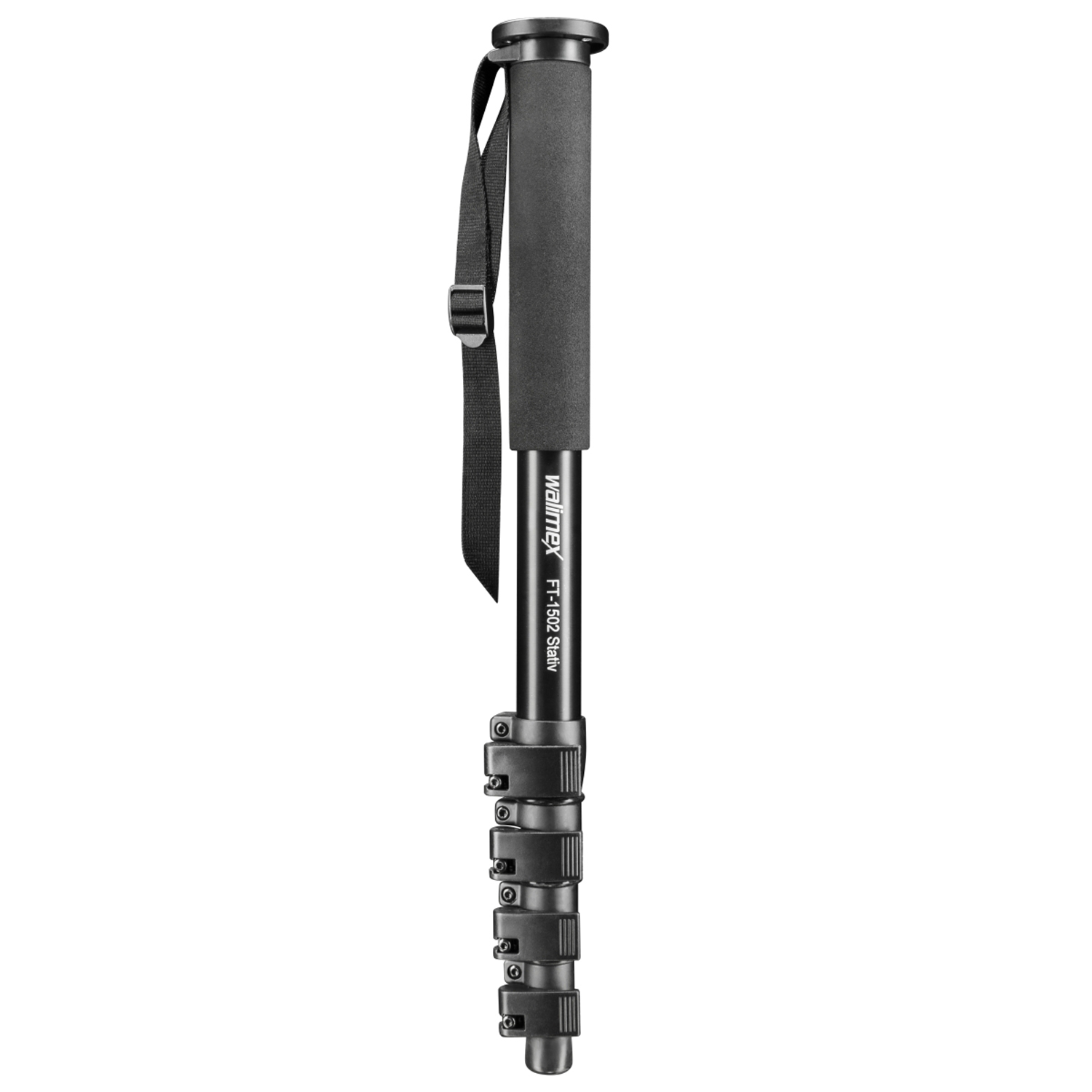 walimex FT-1502 Aluminium Pro-Einbeinstativ, 177cm