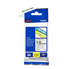 Brother TZE-241 Band weiß/schwarz 18mm Brother TZE-241 Band weiß/schwarz 18mm