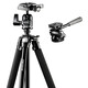 Mantona Scout Stativ Max + Videoneiger Pan 360