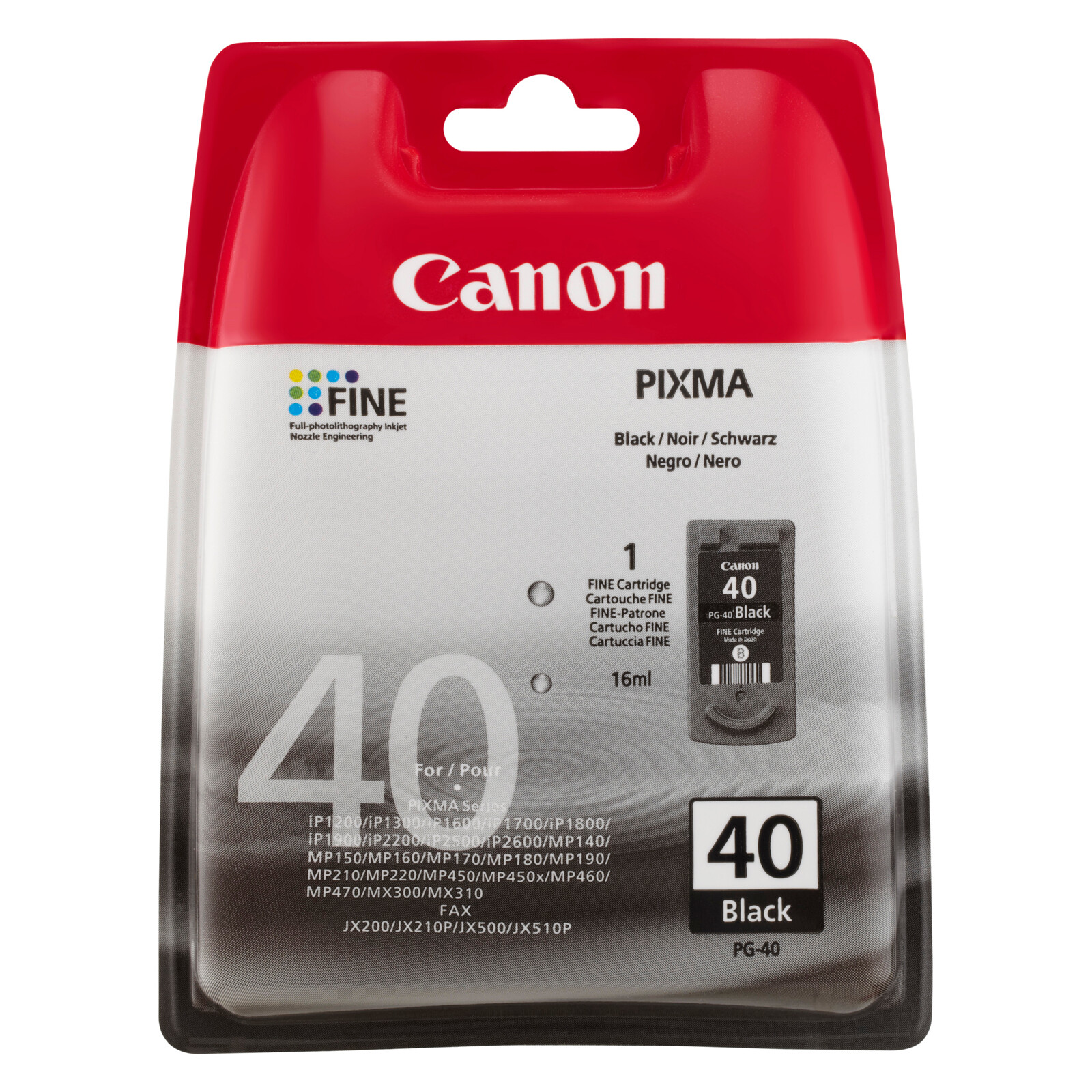 Canon PG-40 Tinte black 16ml