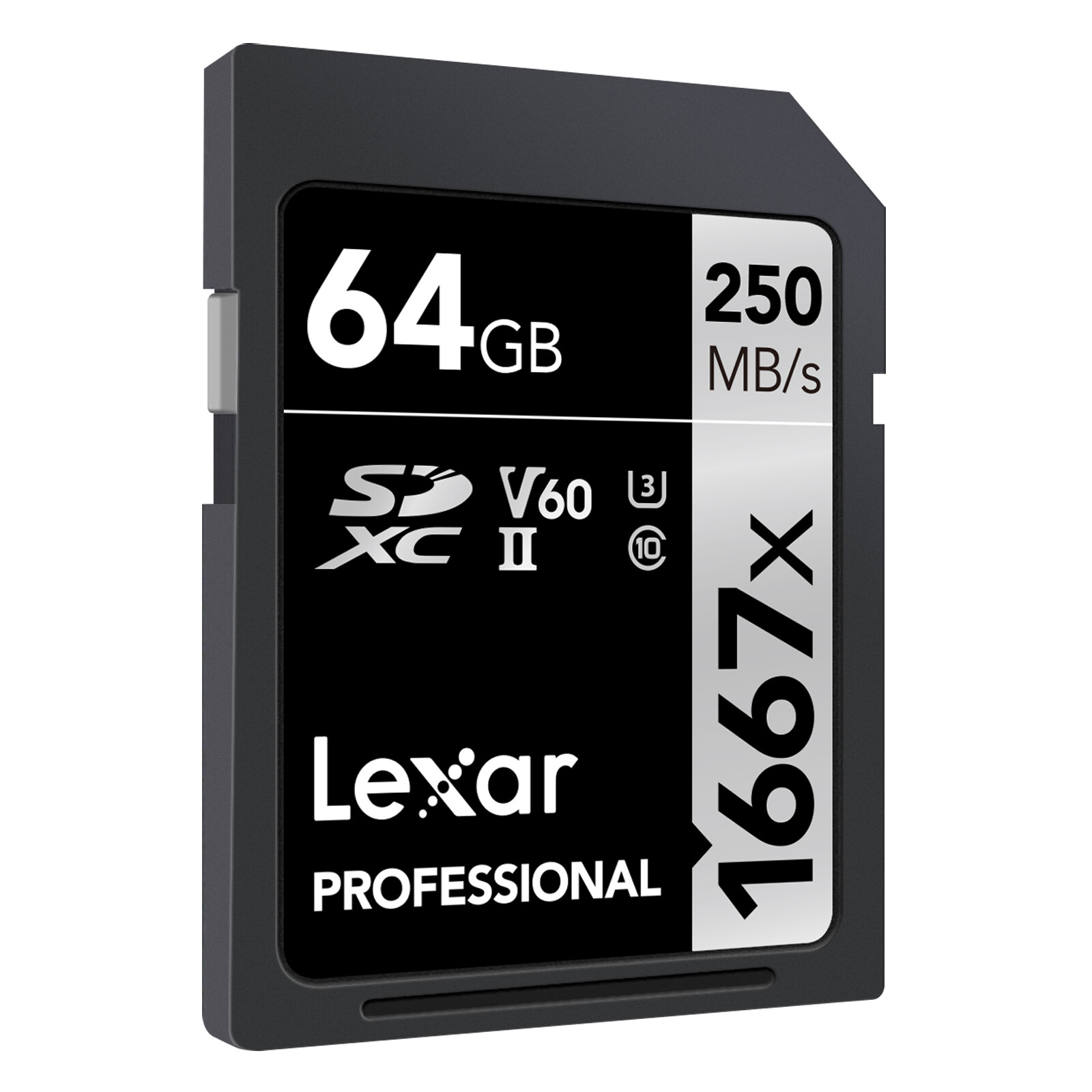 Lexar SDXC 64GB Professional UHS II U3 250Mb/s