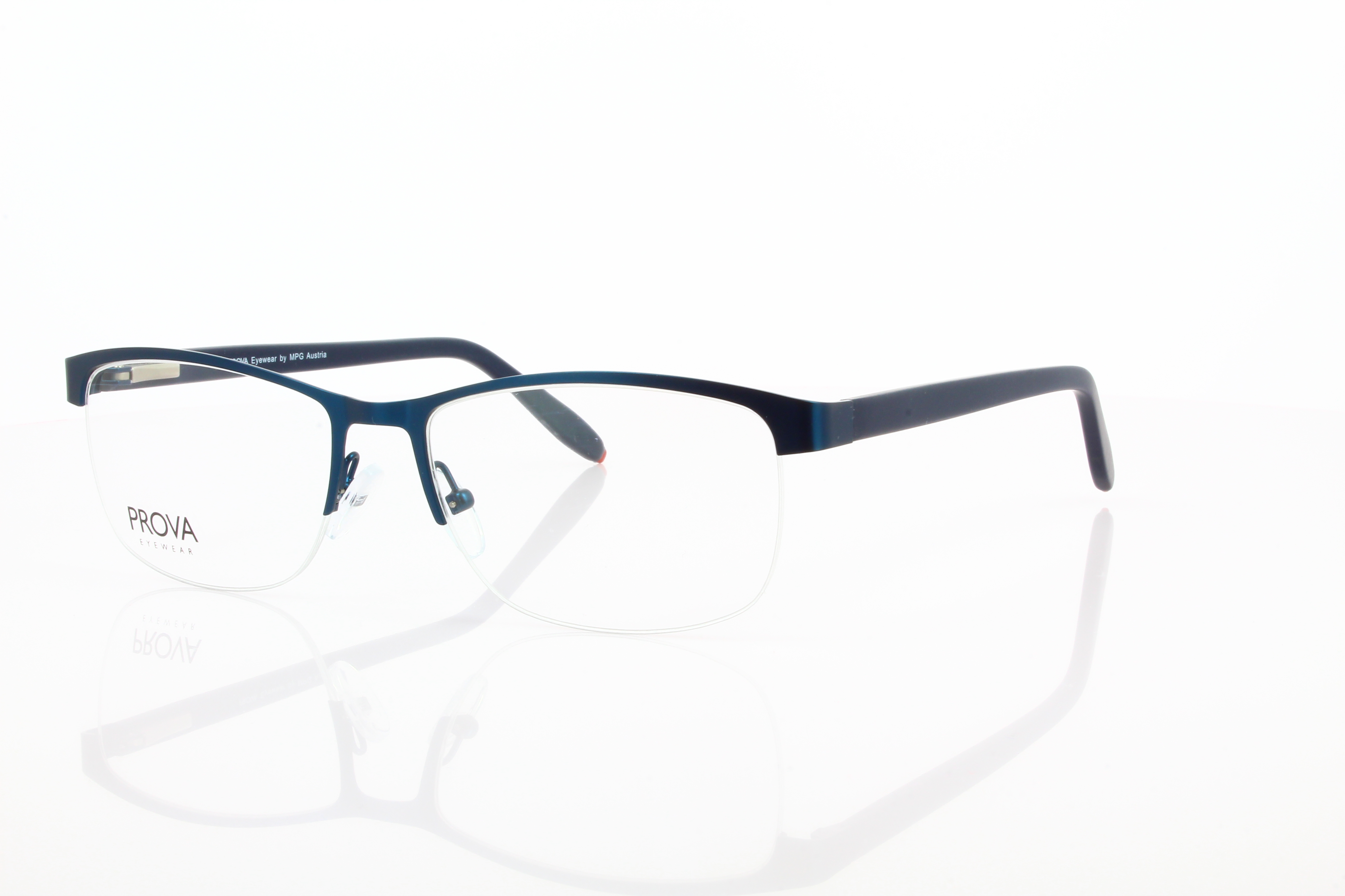 Prova T4006-002 Herrenbrille Metall Halbrand