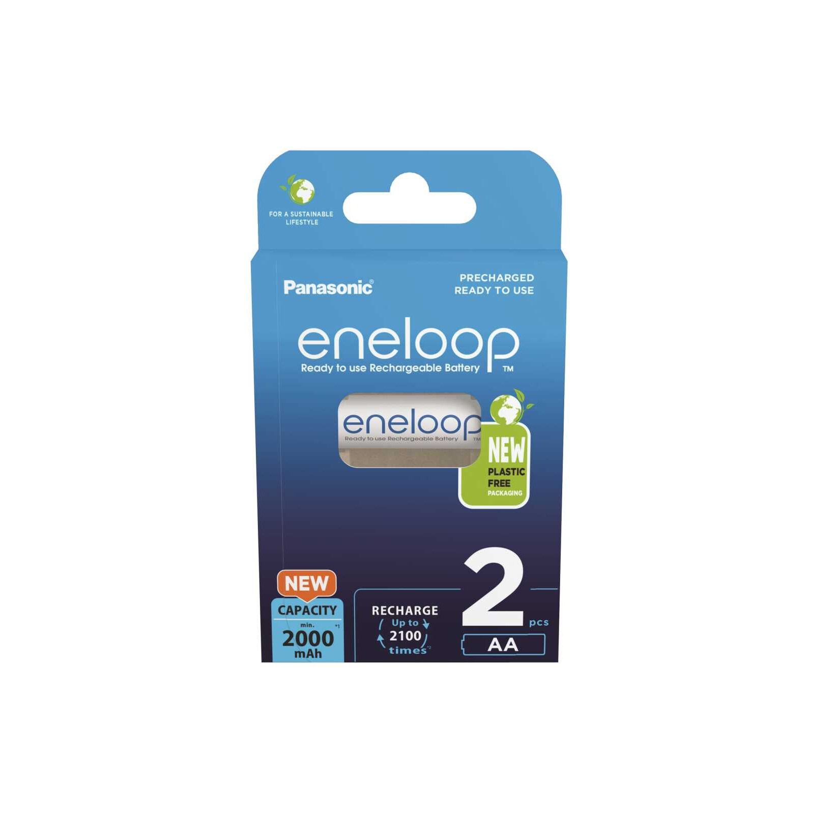 Eneloop AA 2000mAh 2er Blister 