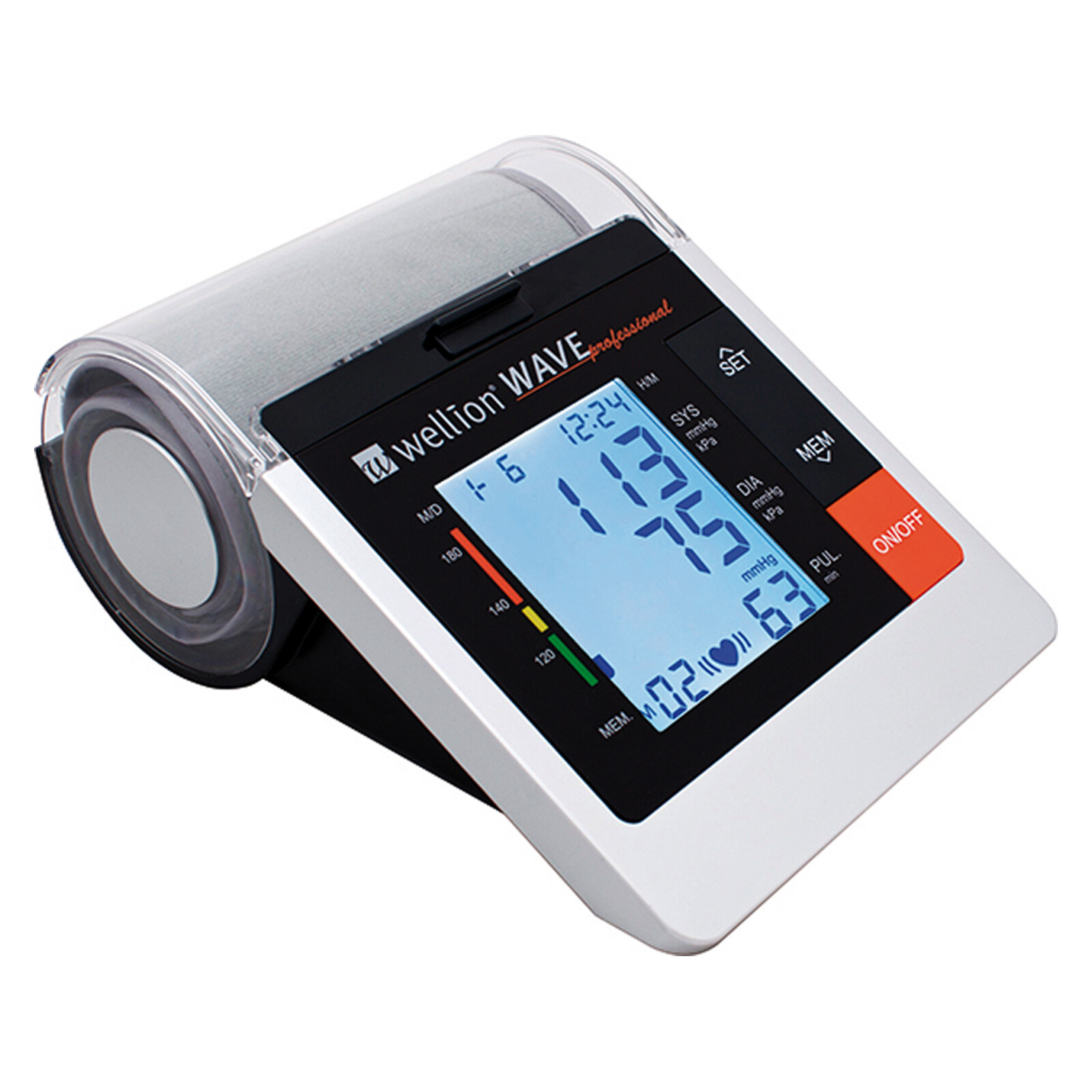 Wellion Wave Professional Blutdruckmessgerät Oberarm