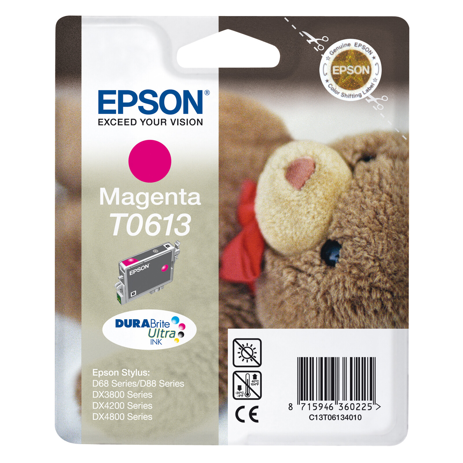 Epson T0613 Tinte Magenta 8ml
