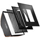 walimex pro Softbox PLUS Orange Line 80x120