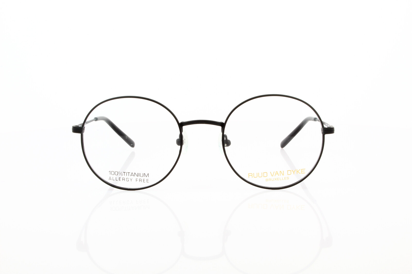 RVD 1161T-5H Damenbrille Rund Titan Metall