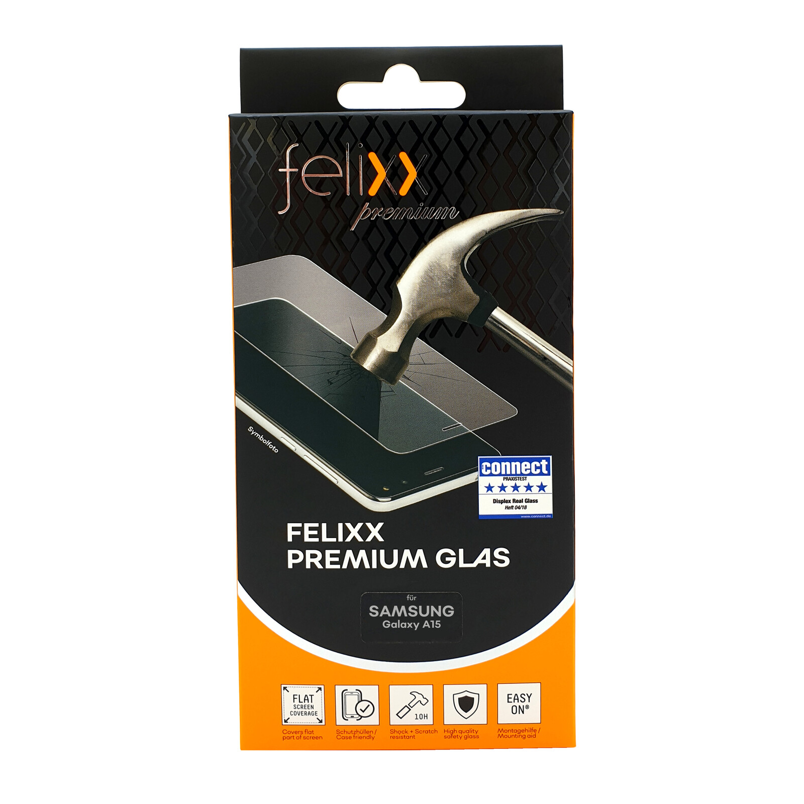 Felixx Glas Case Friendly Samsung Galaxy A15 LTE/5G