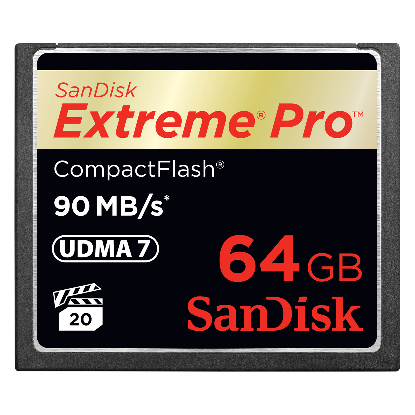 SanDisk 64GB Extr Pro 160MB UDMA7