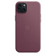 Apple iPhone 15 Plus FineWoven mit MagSafe mulberry