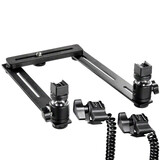 walimex Makro Blitzschiene Basic m. Y-Kabel Pentax walimex Makro Blitzschiene Basic m. Y-Kabel Pentax