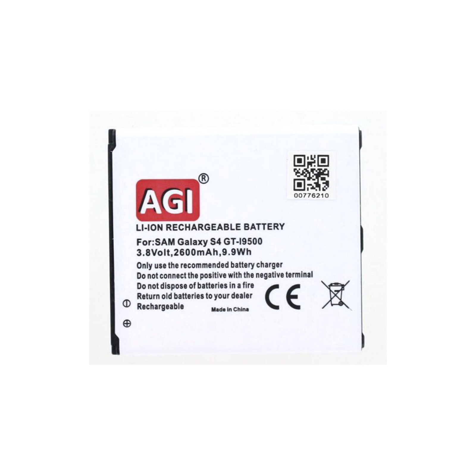AGI Akku Samsung Galaxy S4 2.600mAh