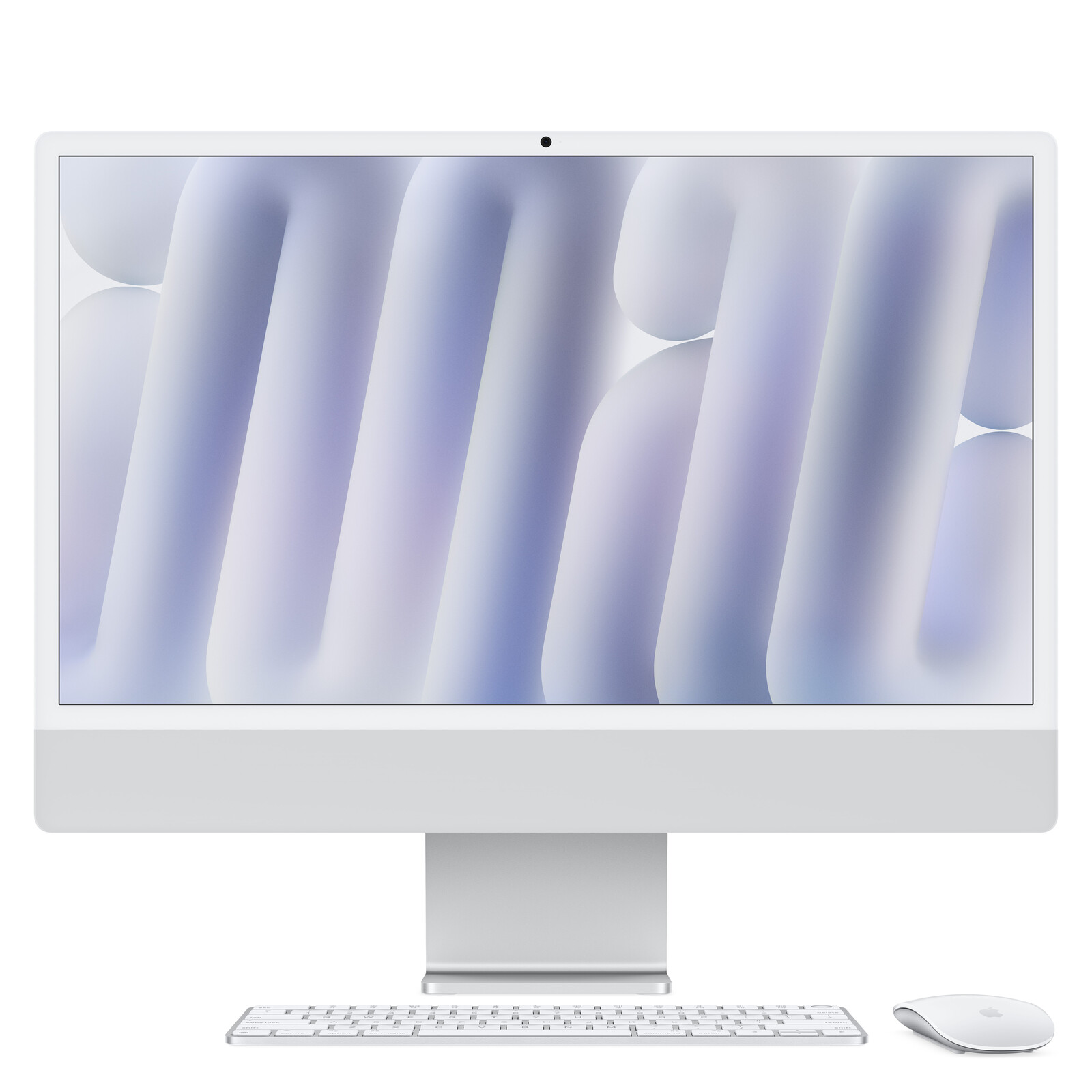 Apple iMac 24" 4.5K/M4/10CPU/10GPU/16GB/256GB, silber