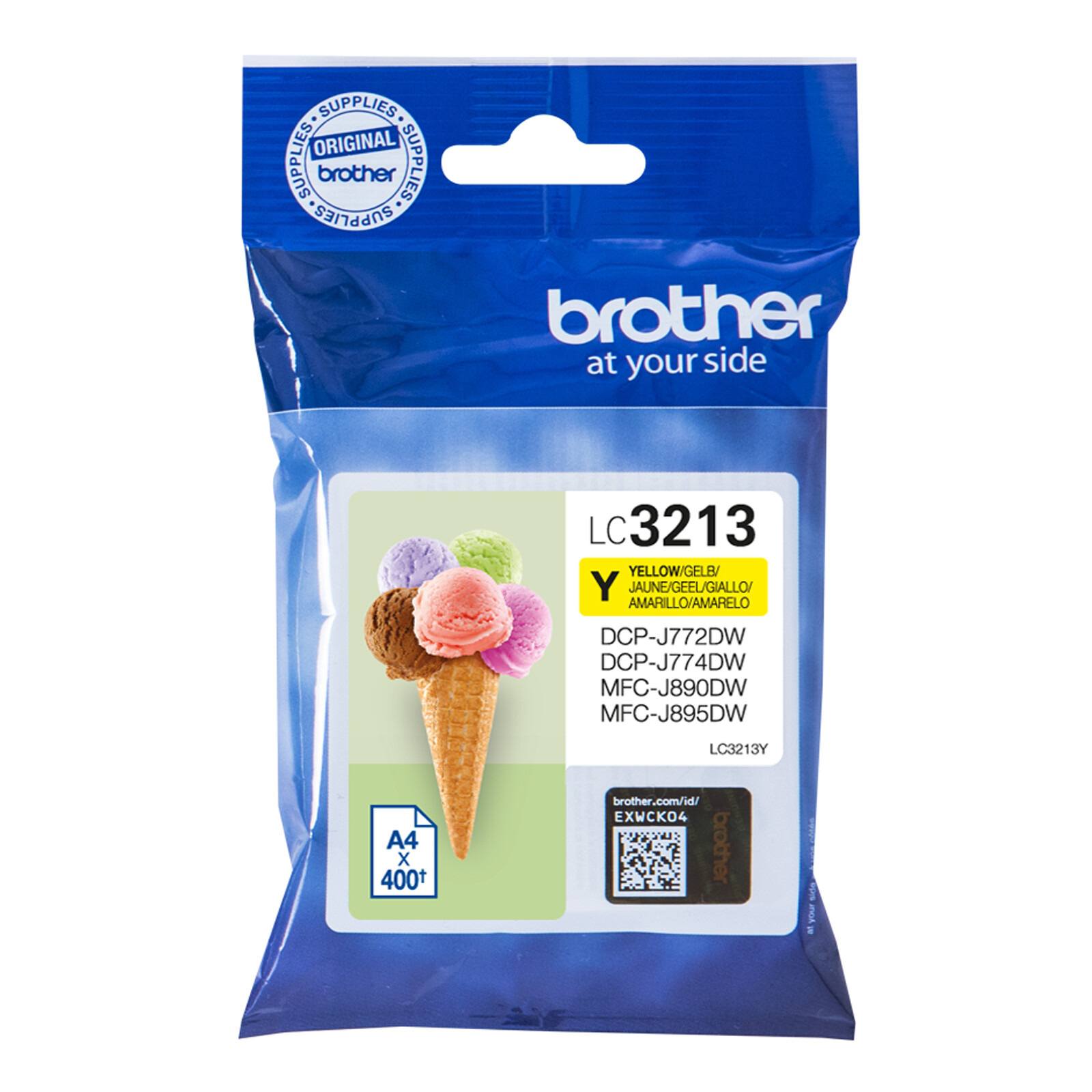 Brother LC3213Y Tinte Yellow