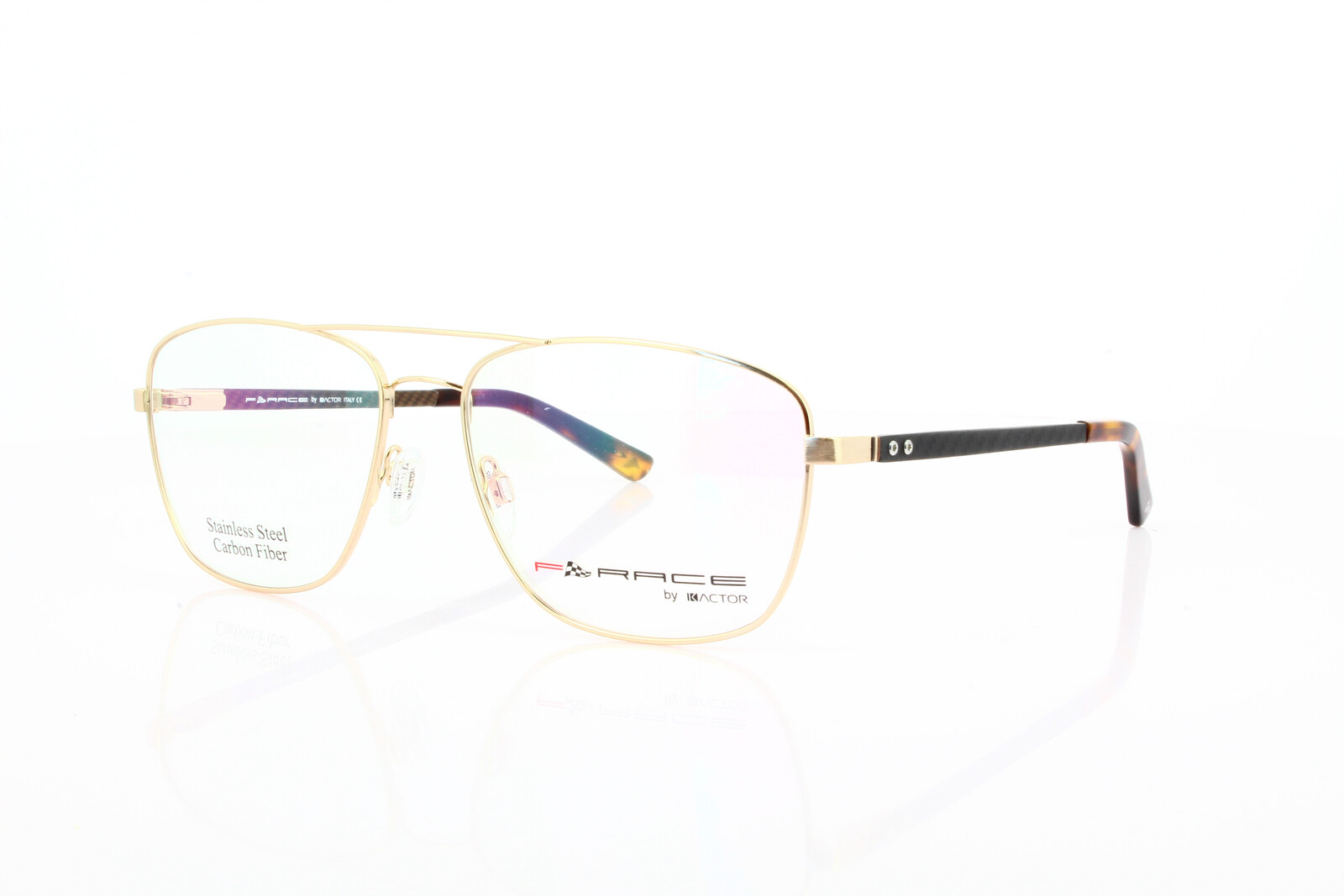 FR 134 C2 Metallbrille Carbon