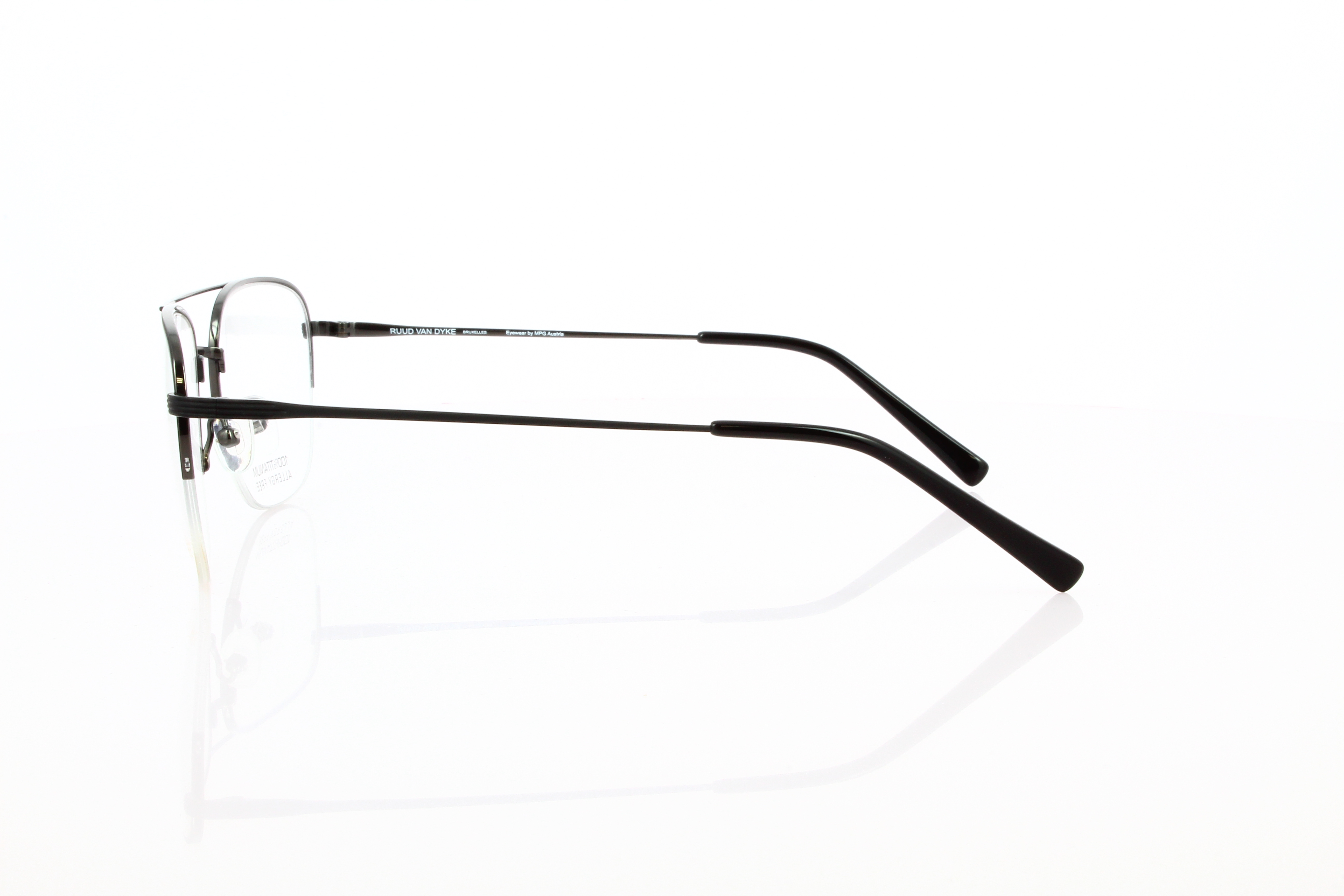 RVD 1124T-3H Herrenbrille Titan Halbrand