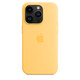 Apple iPhone 14 Pro Silikon Case mit MagSafe sonnenlicht