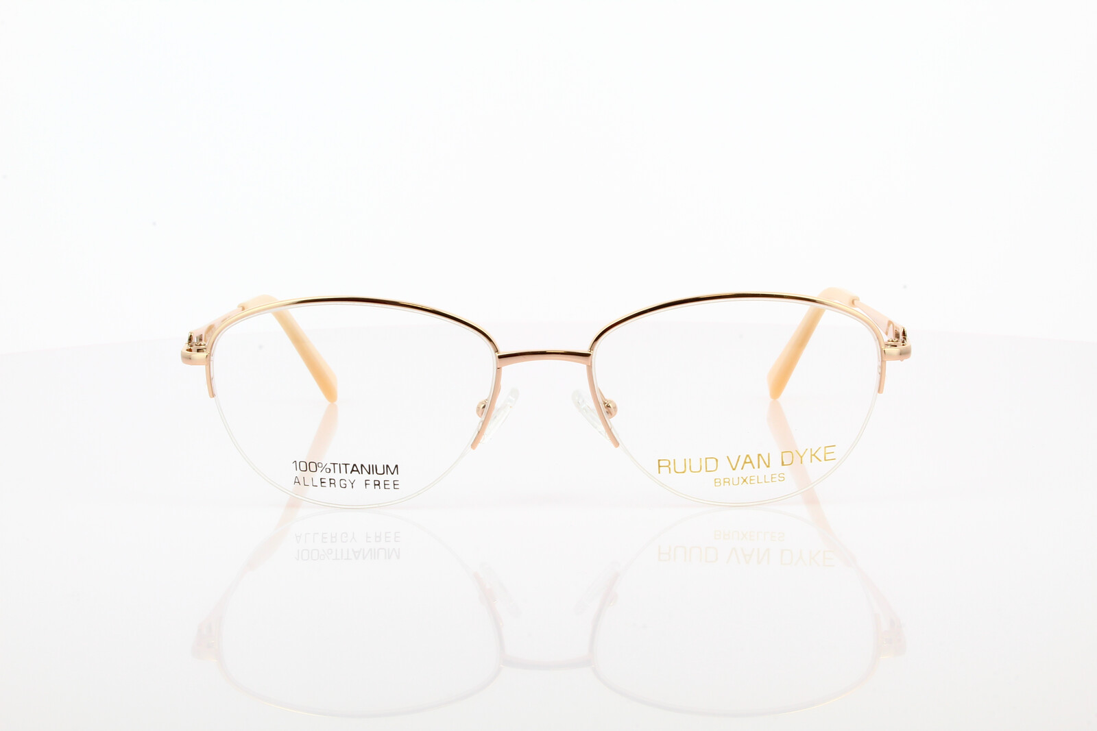 RVD 1157T-1H Damenbrille Halbrand Metall