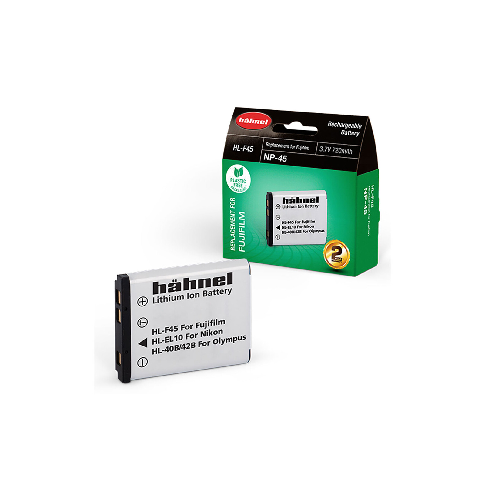 Hähnel Fuji NP-45 Akku