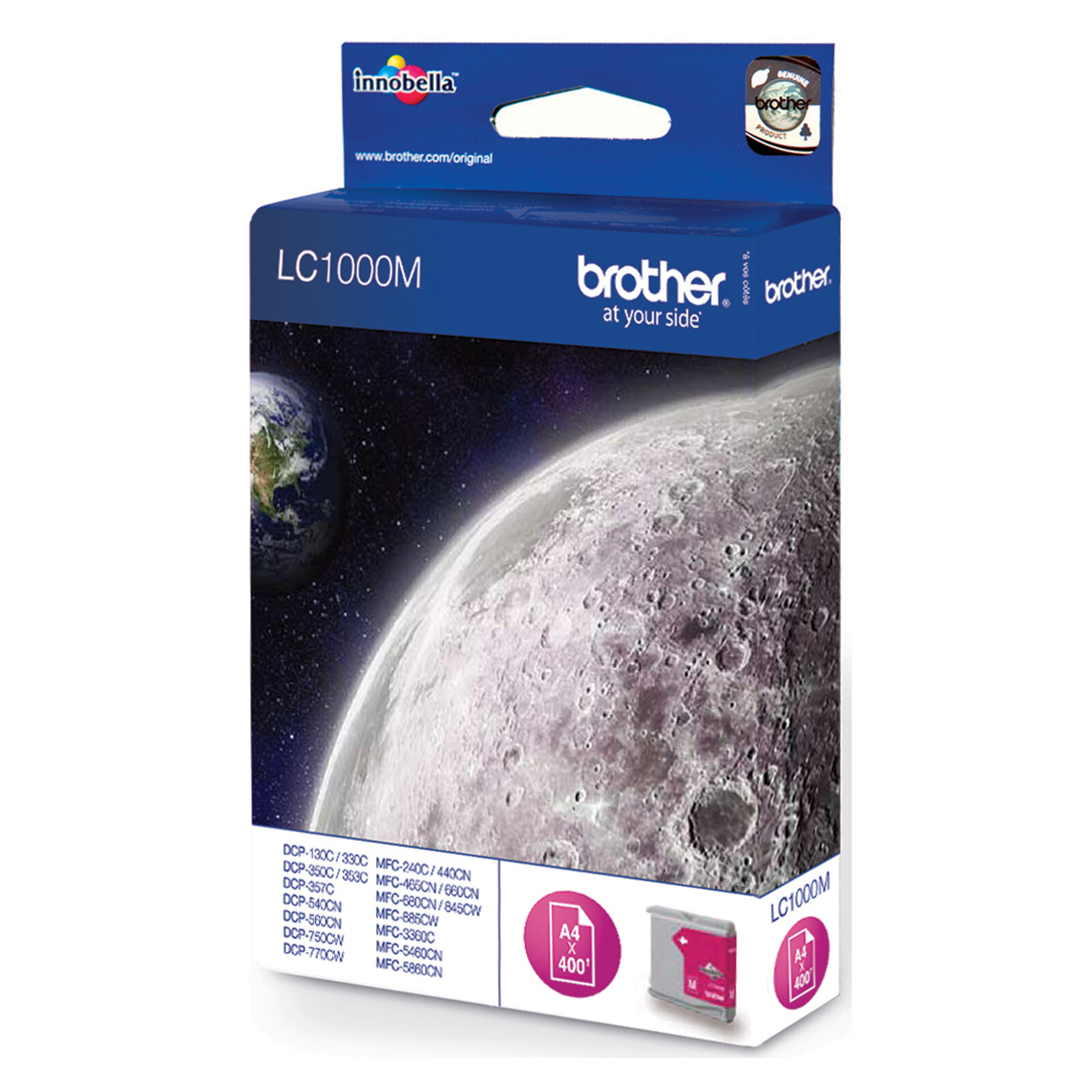 Brother LC-1000M Tinte magenta