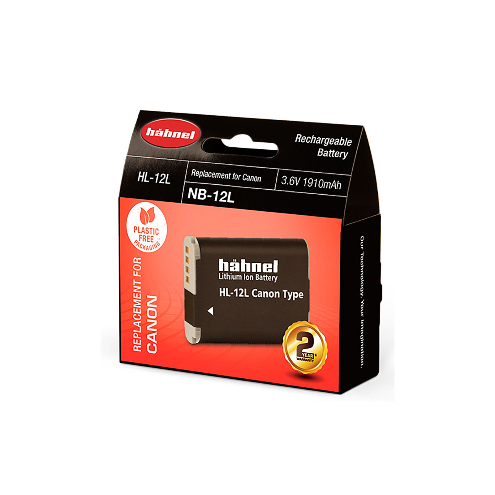 Hähnel Canon NB-12L Akku