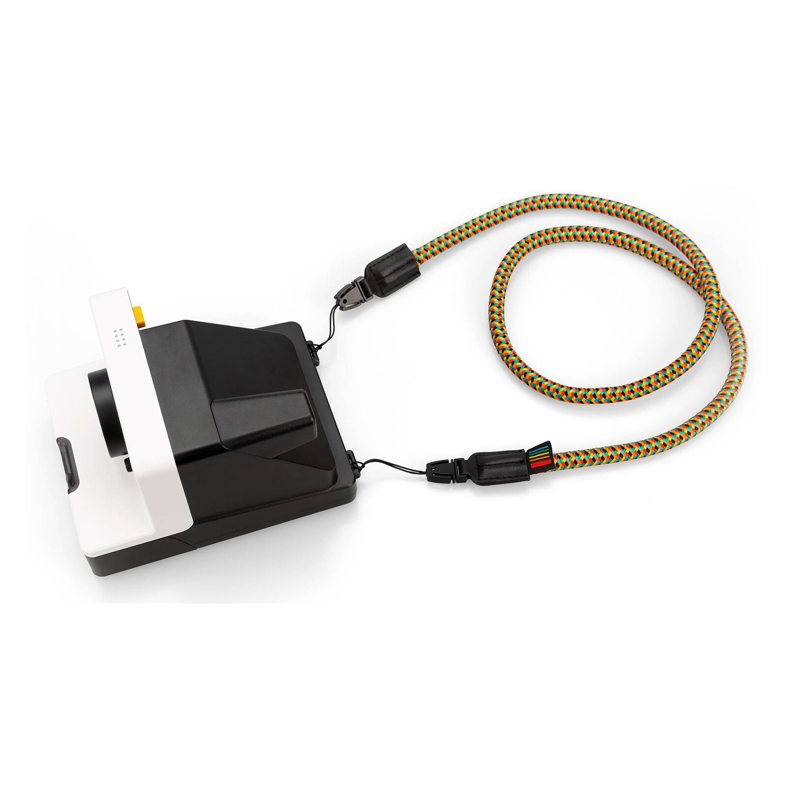 Polaroid Camera Strap Round Rainbow